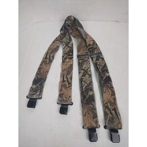 AWP Advantage Max 4 HD 2" Camo Suspenders Heavy Duty Clips Hunting Work Adjust